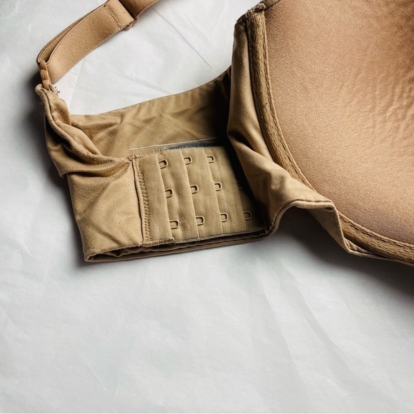 Victoria’s Secret Body Victoria Beige Lace Perfect Shape Underwire Bra, 38DDD - Picture 5 of 9